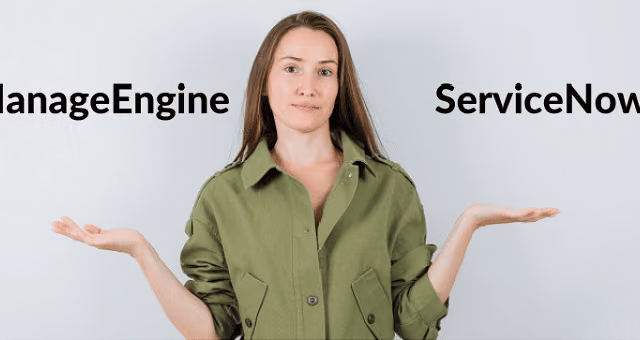 manageengine vs servicenow compared