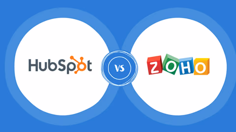 compare zoho vs hubspot features and pricing