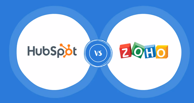 compare zoho vs hubspot features and pricing